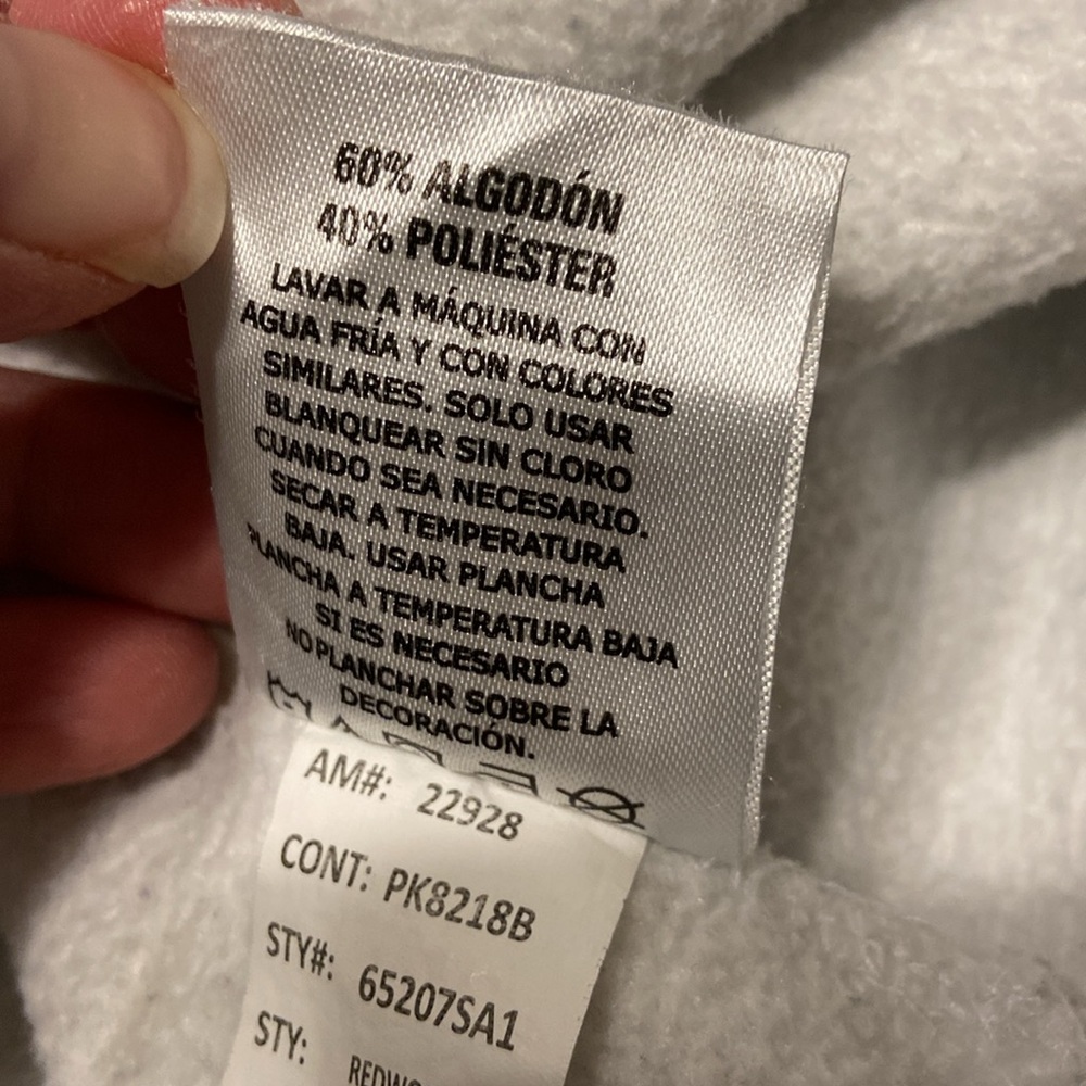 Pressbox LSU Tigers Comfy Light Gray Vintage Wash Sweatshirt Size Medium - Picture 9 of 12
